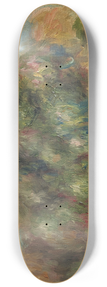 Pierre-Auguste Renoir - Landscape 8.25 inch art skate deck