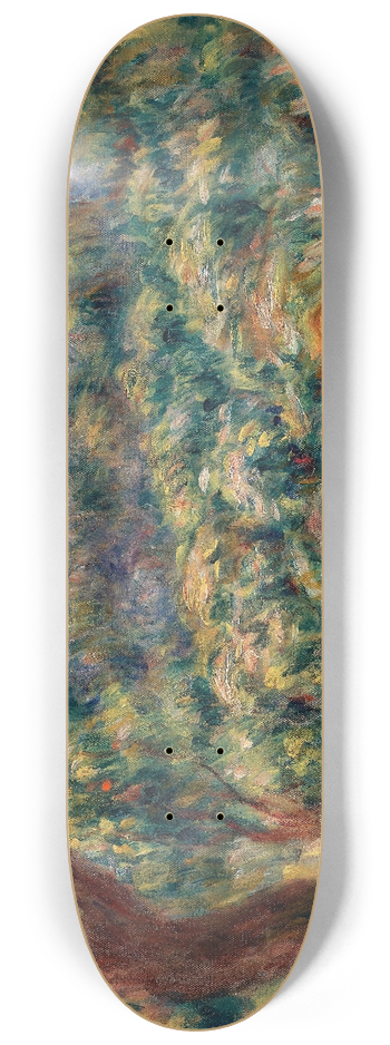 Pierre-Auguste Renoir - Landscape (Paysage) 8.25 inch art skate deck