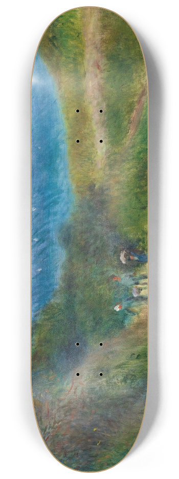 Pierre-Auguste Renoir - Route Berneval 8.25 inch art skate deck