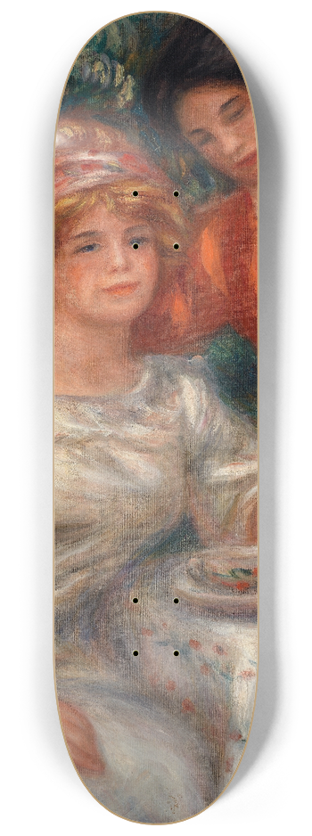 Pierre-Auguste Renoir - Tea Time 8.25 inch art skate deck