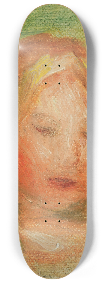 Pierre-Auguste Renoir - tude; Tte Denfant (Coco) 8.25 inch art skate deck
