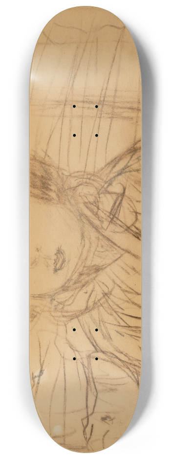 Pierre Bonnard - Isabelle Lecomte du Nouy enfant 8.25 inch art skate deck