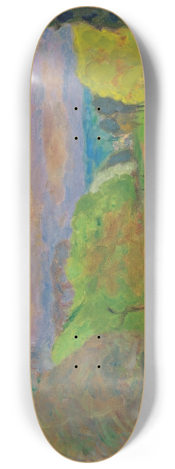 Pierre Bonnard - Le jardin public 8.25 inch art skate deck