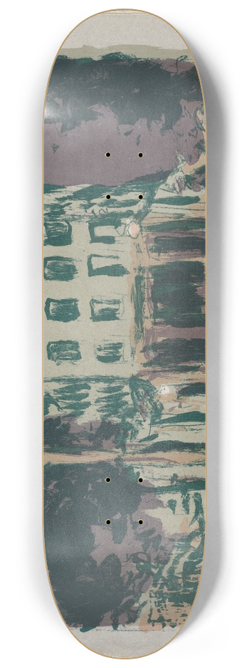 Pierre Bonnard - The Boulevards 8.25 inch art skate deck
