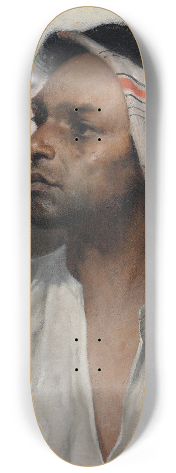 John Anster Fitzgerald - The Arab chief 8.25 inch art skate deck