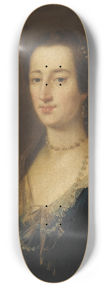 John Astley - Portrait of Miss Hamilton 8.25 inch art skate deck