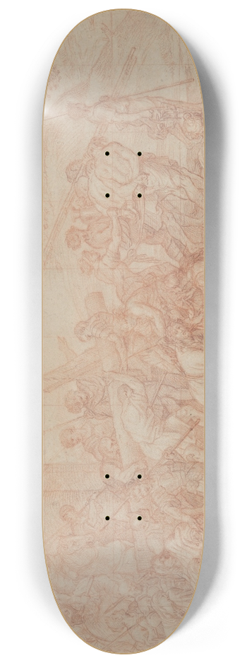 Pierre Mignard - Christ Carrying the Cross 8.25 inch art skate deck