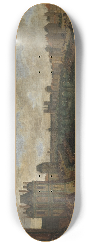 Pieter Casteels - La Porte de la Confrence 8.25 inch art skate deck