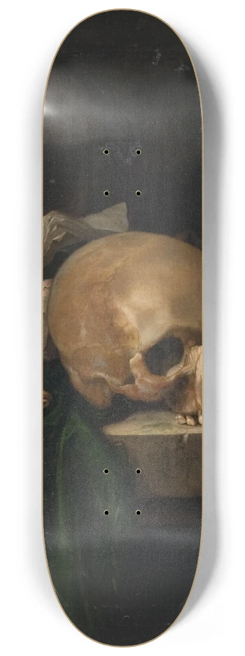 Pieter Van Der Willigen - Vanitas Still Life 8.25 inch art skate deck