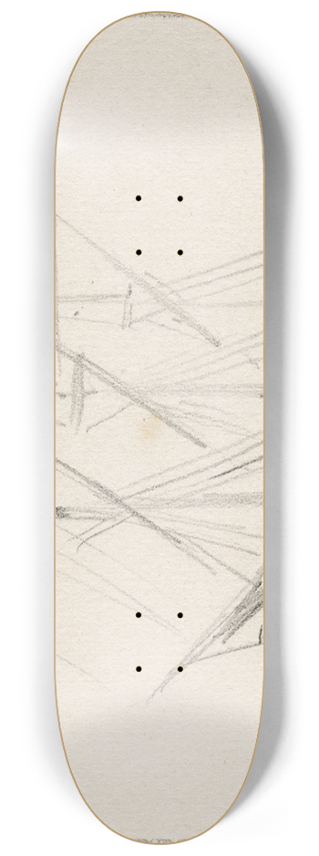 Pieter van Loon - Driemaster 8.25 inch art skate deck