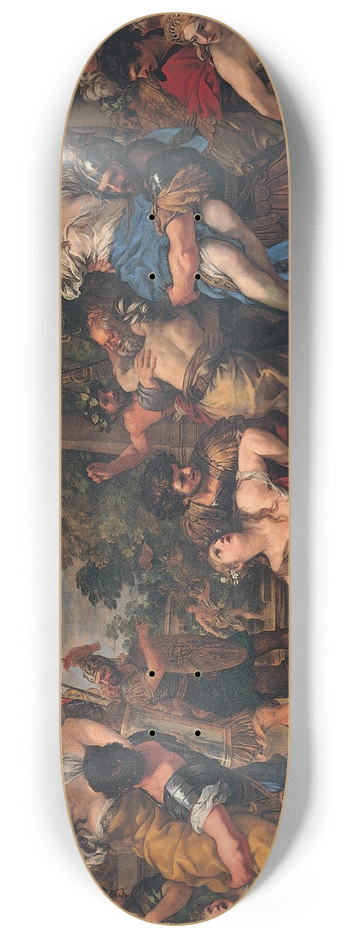 Pietro da Cortona - Rape of the Sabines 8.25 inch art skate deck