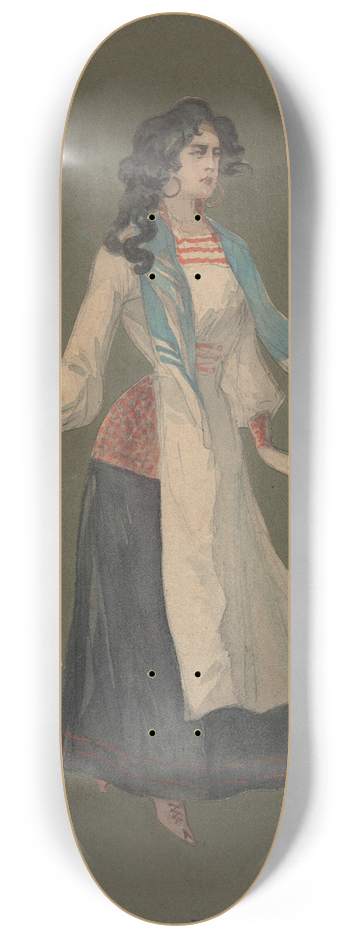 Pipein Gamba - Santuzza 8.25 inch art skate deck