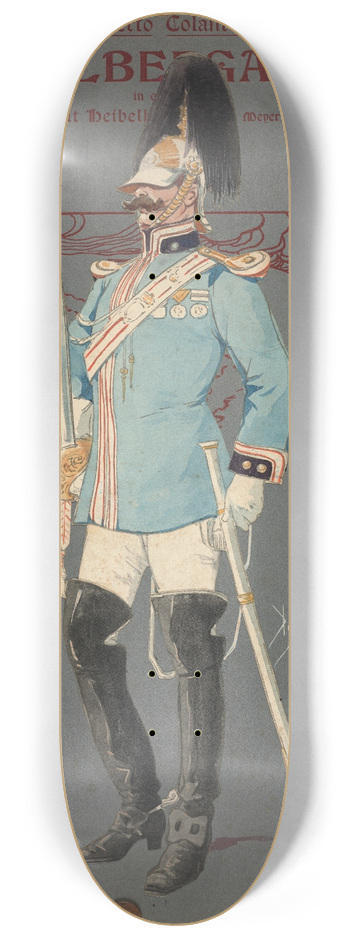 Pipein Gamba - Sentinella (comparsa) 8.25 inch art skate deck