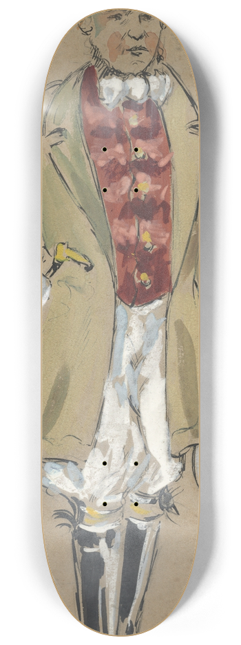 Plinio Codognato - Tropatchoh 8.25 inch art skate deck