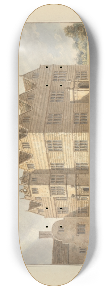 John Buckler - South West View of Stockton House, Wiltshire: the Seat of John Biggs Esqr. 8.25 inch art skate deck