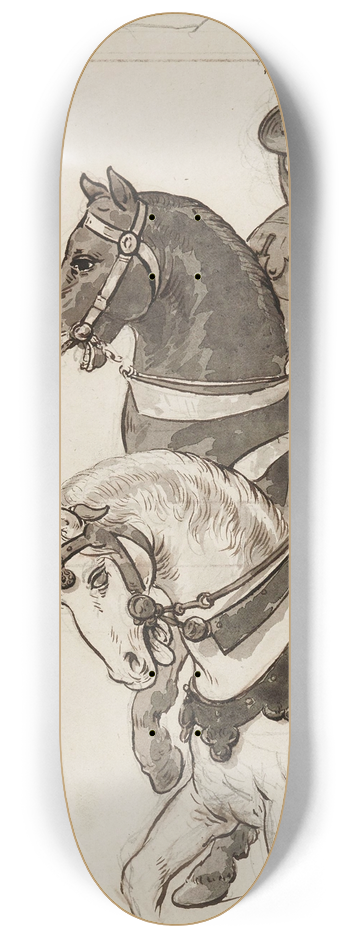 Prosper Lafaye - Cavaliers 8.25 inch art skate deck