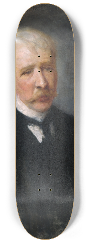 John Butler Yeats - Portrait of George Moore (1852-1933), Novelist 8.25 inch art skate deck