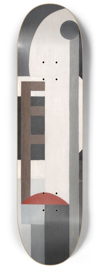 Ragnhild Keyser - CompositionI 8.25 inch art skate deck