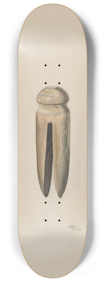 Ralph Atkinson - Clothes Pin 8.25 inch art skate deck