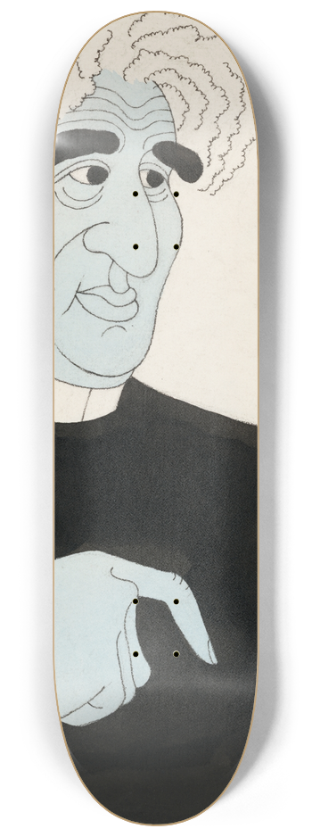 Ralph Barton - David Belasco 8.25 inch art skate deck
