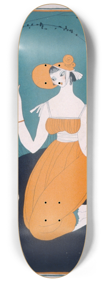 Ralph Barton - Spring buds 8.25 inch art skate deck