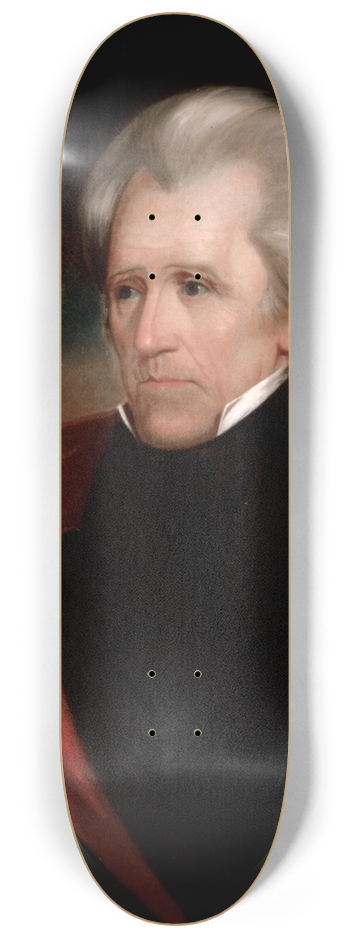 Ralph Earl - Andrew Jackson 8.25 inch art skate deck