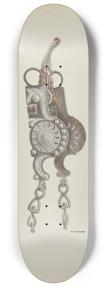 Randolph F. Miller - Bit 8.25 inch art skate deck