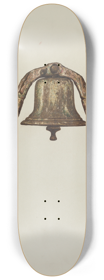 Raymond E. Noble - Ships Bell 8.25 inch art skate deck