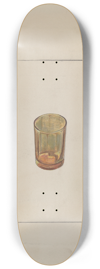 Raymond Manupelli - Amber Glass 8.25 inch art skate deck