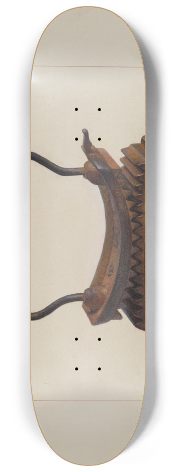Regina Henderer - Fluting Iron 8.25 inch art skate deck