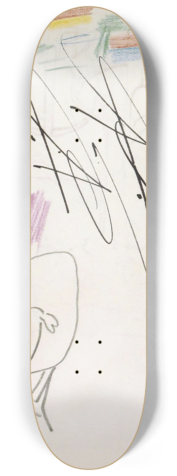 Reijer Stolk - Twee kippen 8.25 inch art skate deck