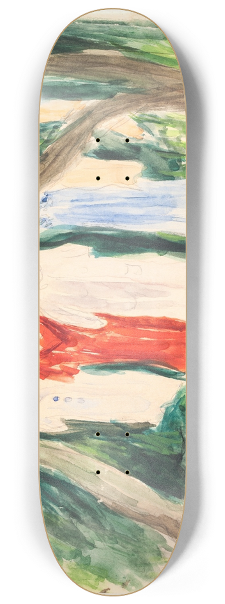 John Christensen - Trreplads i solen 8.25 inch art skate deck