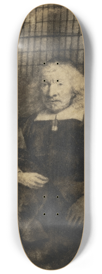 Rembrandt van Rijn - Thomas Haaringh (Old Haaringh) 8.25 inch art skate deck