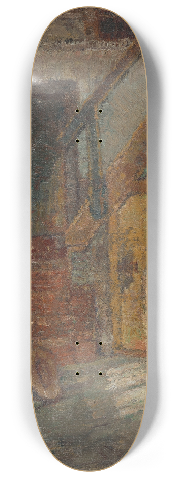 Ren Bosiers - An Old Corner 8.25 inch art skate deck
