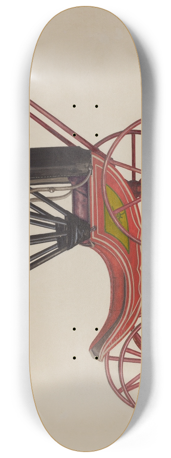 Rex F. Bush - Doll Carriage 8.25 inch art skate deck