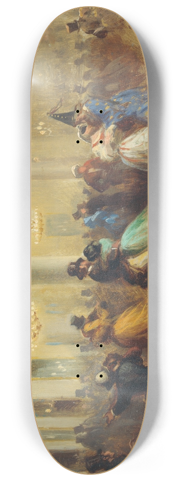 Ricardo Balaca - The Baile de Capellanes 8.25 inch art skate deck