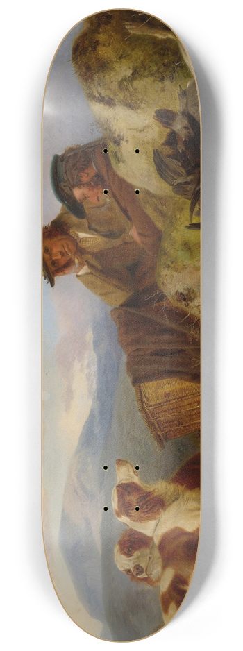 Richard Ansdell - The Days Bag 8.25 inch art skate deck