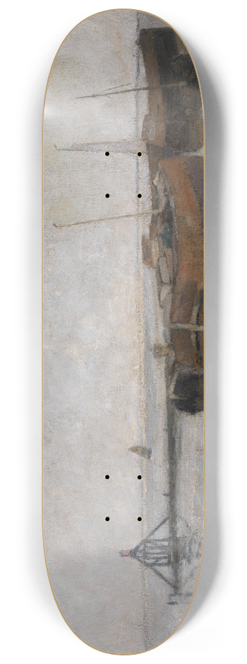 Richard Baseleer - The Cemetery 8.25 inch art skate deck