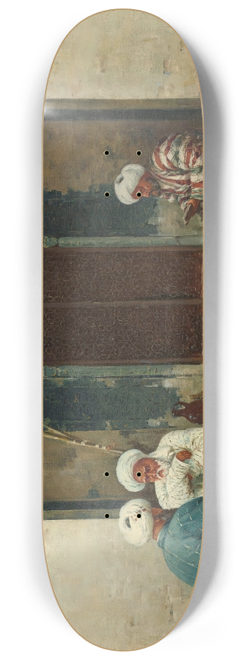 Richard Karlovich Zommer - Before The Mosque 8.25 inch art skate deck