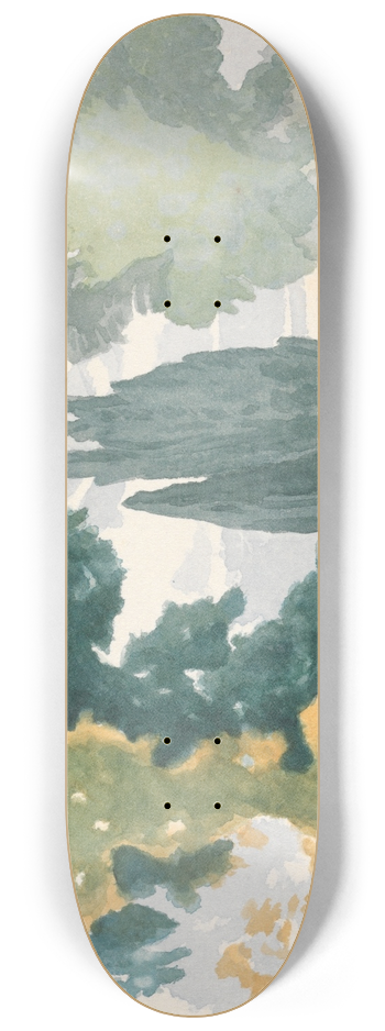 Richard Pettigrew Leitch - Foliage 8.25 inch art skate deck