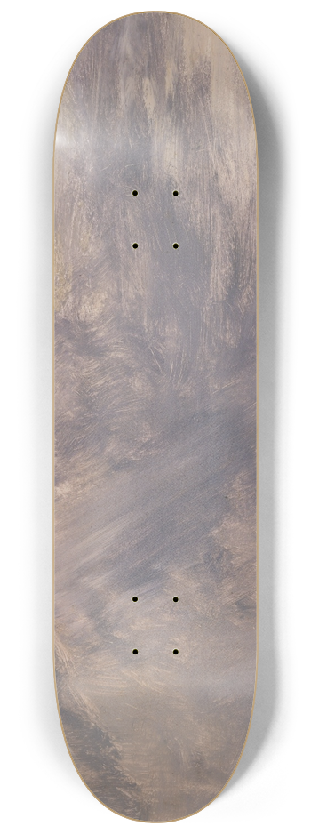 John Constable - Study of a Cloudy Sky 8.25 inch art skate deck