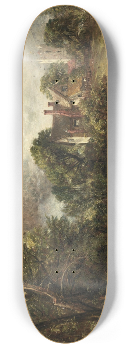 John Constable - The Glebe Farm 8.25 inch art skate deck