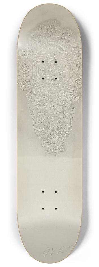 Richard Whitaker - Lace Collar 8.25 inch art skate deck
