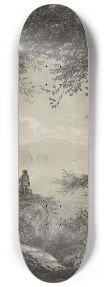 Richard William Hubbard - Lake George 8.25 inch art skate deck
