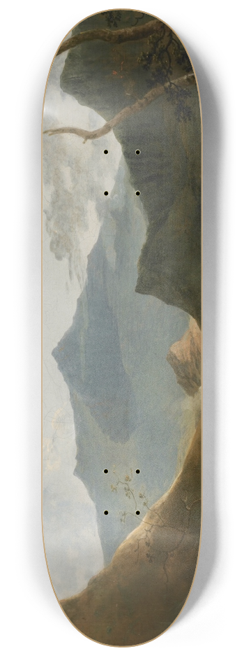 Richard Wilson - Snowdon from Llyn Nantlle 8.25 inch art skate deck