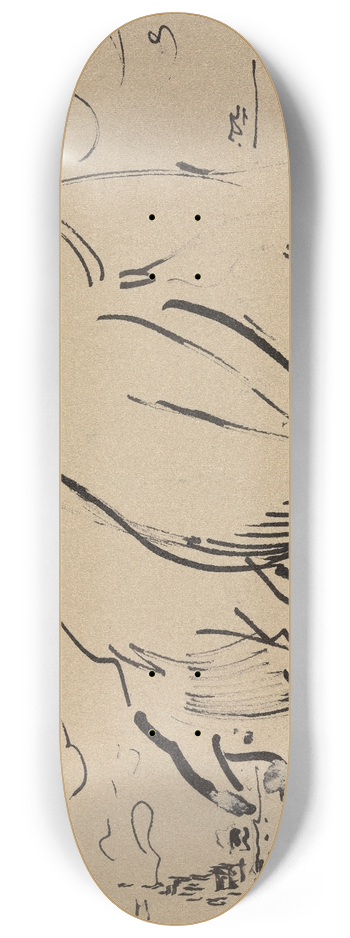 Rik Wouters - Swine before Amersfoort 8.25 inch art skate deck