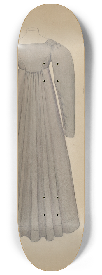 Roberta Spicer - Quaker Dress 8.25 inch art skate deck