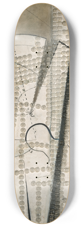 John Covert - Time 8.25 inch art skate deck