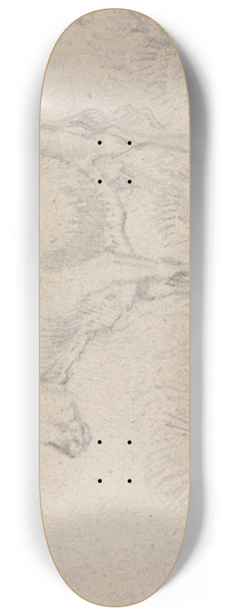 John Crome - A Cow 8.25 inch art skate deck