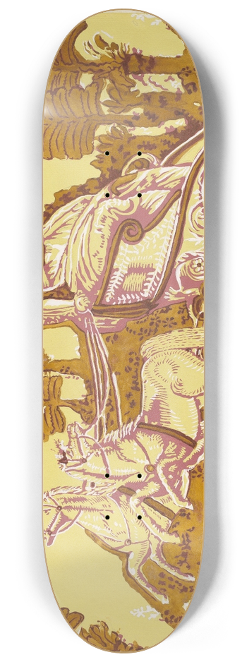 Robert Galvin - Bandbox Paper 8.25 inch art skate deck